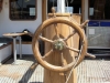 Akacia Boat, Traditional Wooden Steering Wheel